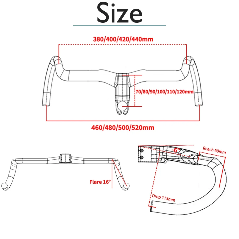 Syncros  carbon handlebar Internal Cable Routing Road Bicycle Handlebar  Carbon Integrated Gravel Cockpit Di2 Gravel Handlebar