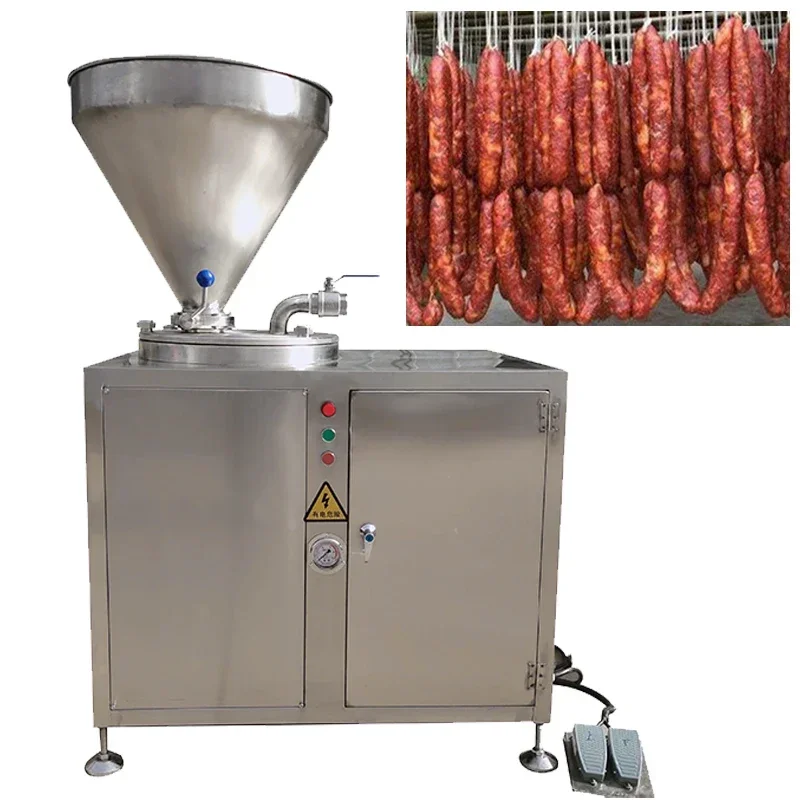 for Stainless Steel Automatic Piston Sausage Filler  Sausage Making Machine / Small Scale Sausage Making Plant/ Ham Stuffer