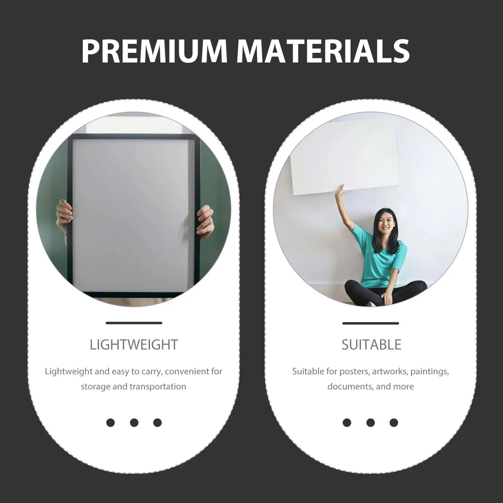 5 Pcs Pipe Postal Administration Tube with End Caps Poster Documents Multi-use Storage Convenient Tubes for Mailing