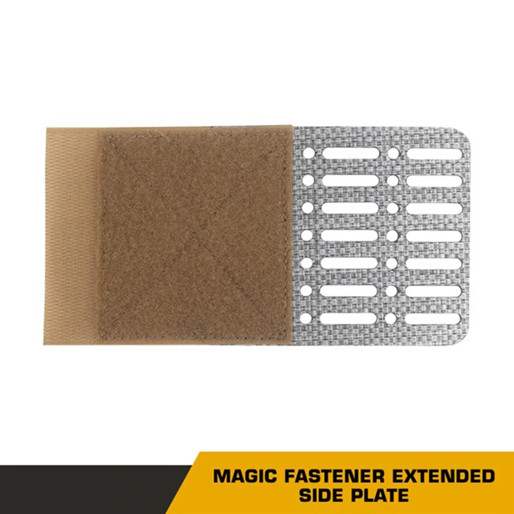Alas laterales MOLLE universales para portaplacas tácticas - imagen 3