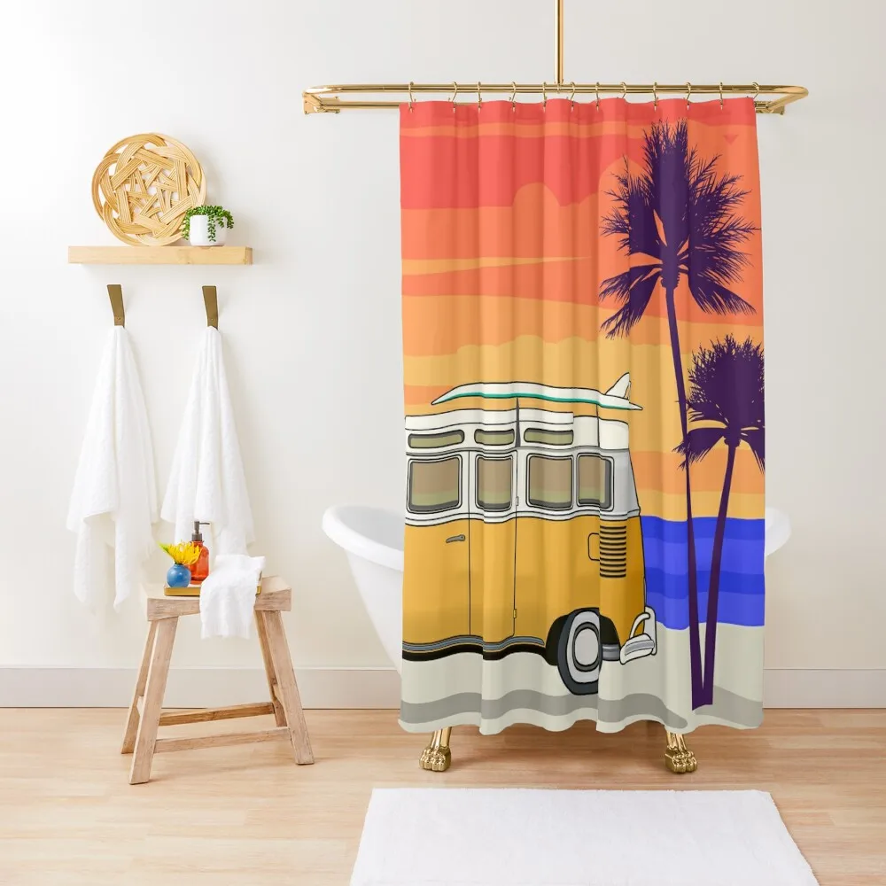 

Road Trip Shower Curtain Cute Shower Elegant Bathroom Window Curtain