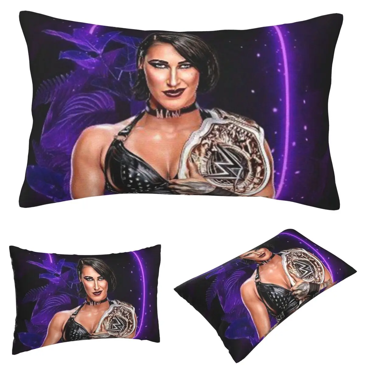 

She Is My Mami Rhea Ripley Bootleg Wrestler Прямоугольная наволочка Чехлы для подушек Декор Спальня Кровать Домашний комфорт Пледы Подушка