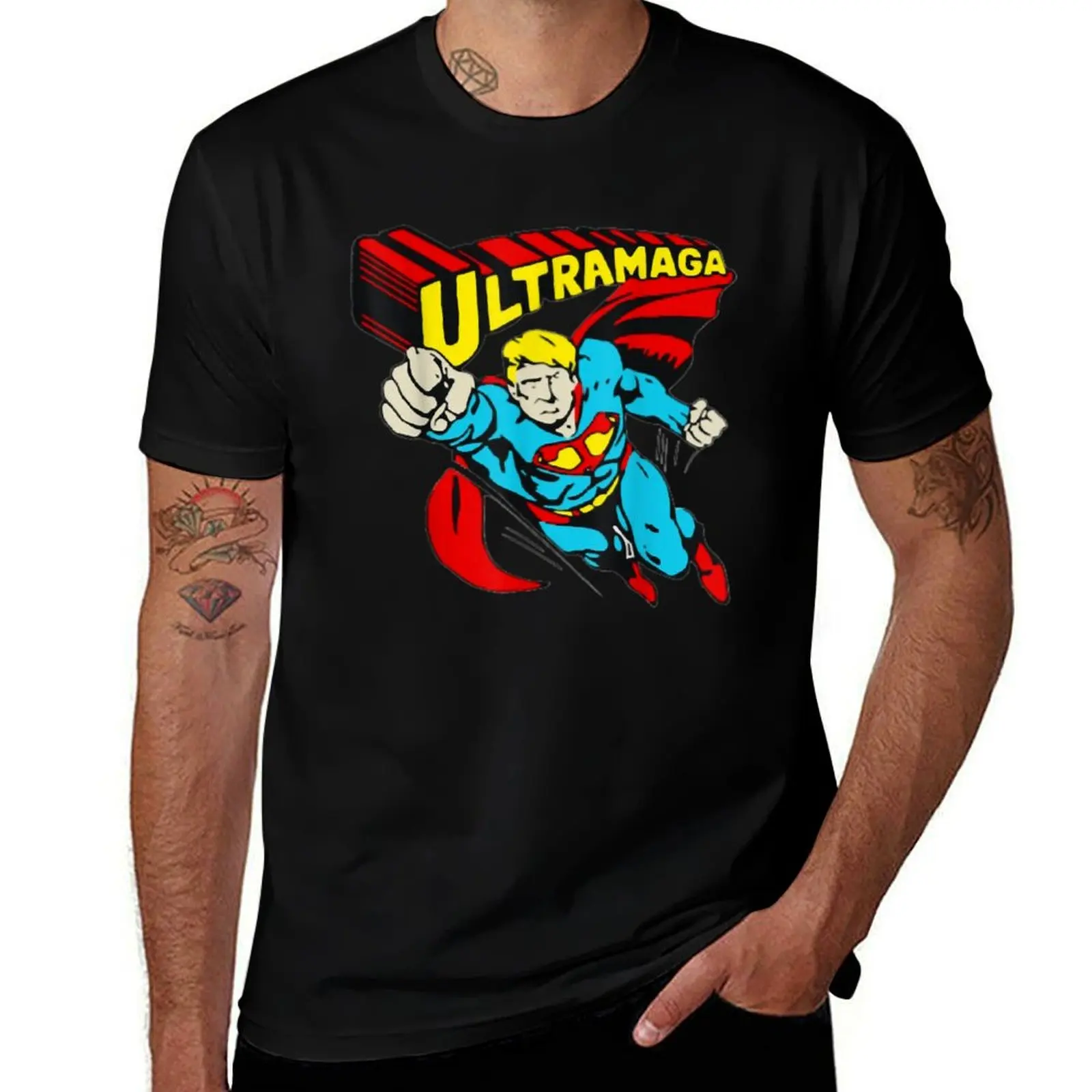 Ultra MAGA 2024 Funny Pro T.r.u.m.p Maga Super Vintage Classic T-Shirt graphic t shirt vintage blacks Men's t-shirts