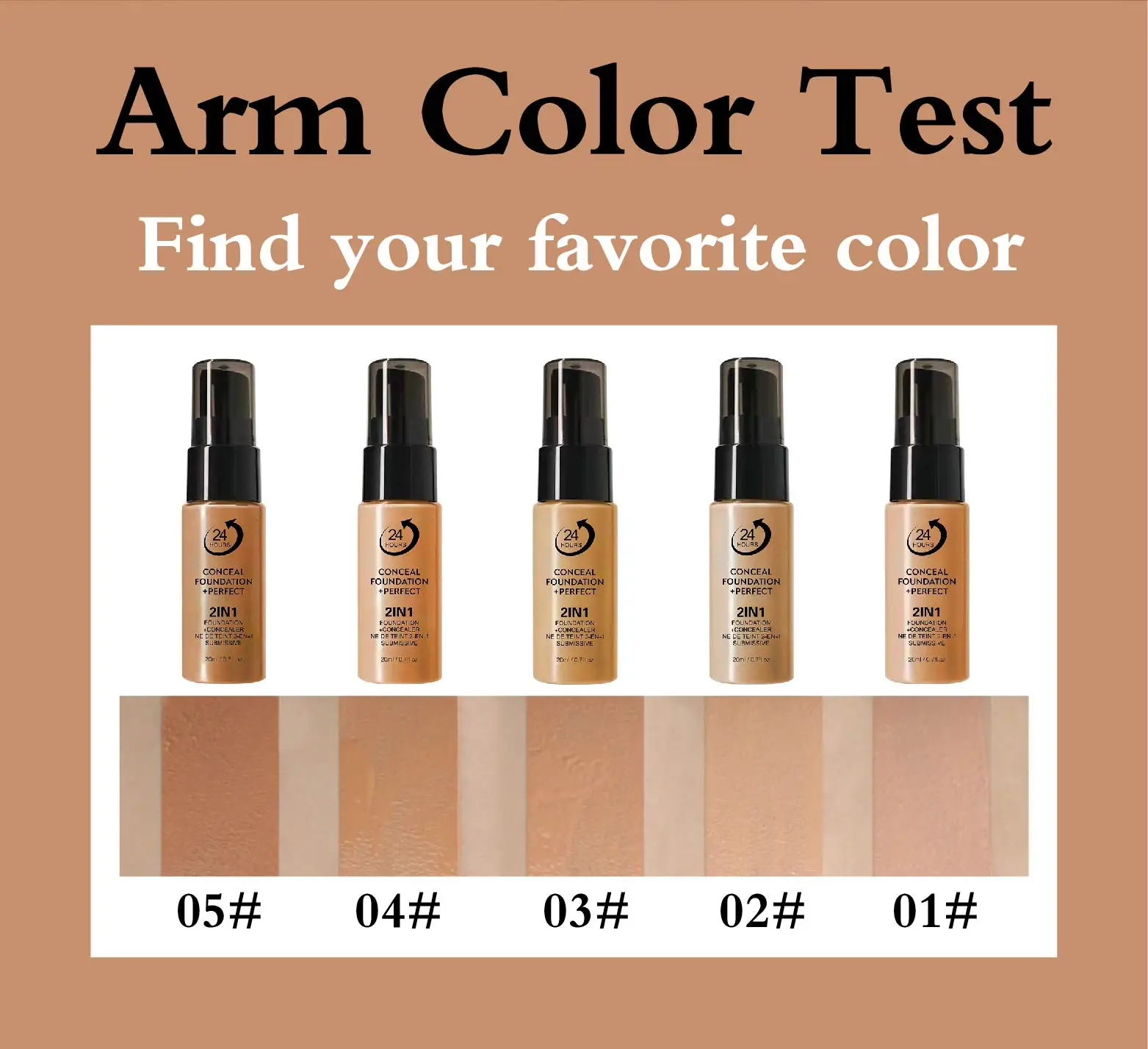 كريم أساس BB للوجه CC كريم للتحكم في الزيوت غير لامع مقاوم للماء وخافي عيوب يدوم طويلاً وقاعدة تغطية كاملة للمكياج الاحترافي #4