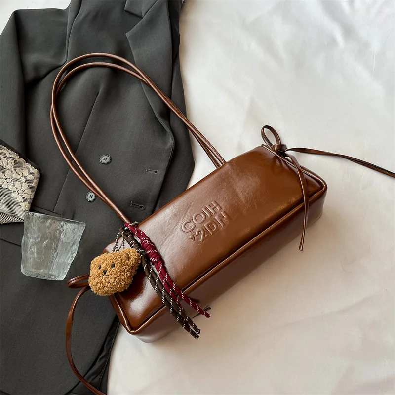 

Chic 2025 Quilted Crossbody Bag for Women, Fashionable Crescent Moon Purse with Zipper Pocket, Versatile Bag for City & Travel​