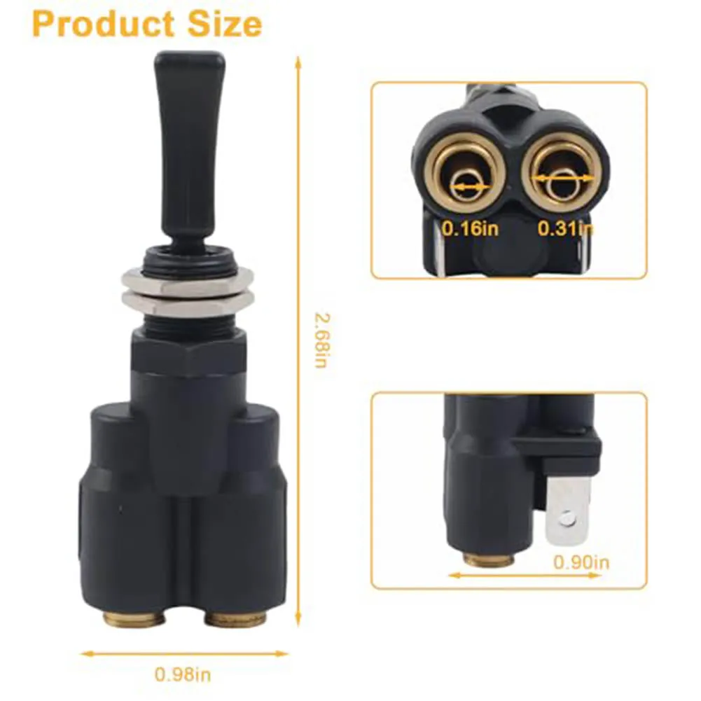 

Черный корпус из АБС-пластика для замены переключателей Peterbilt Air, автомобильные аксессуары, OEM номер K295-362-1 032225