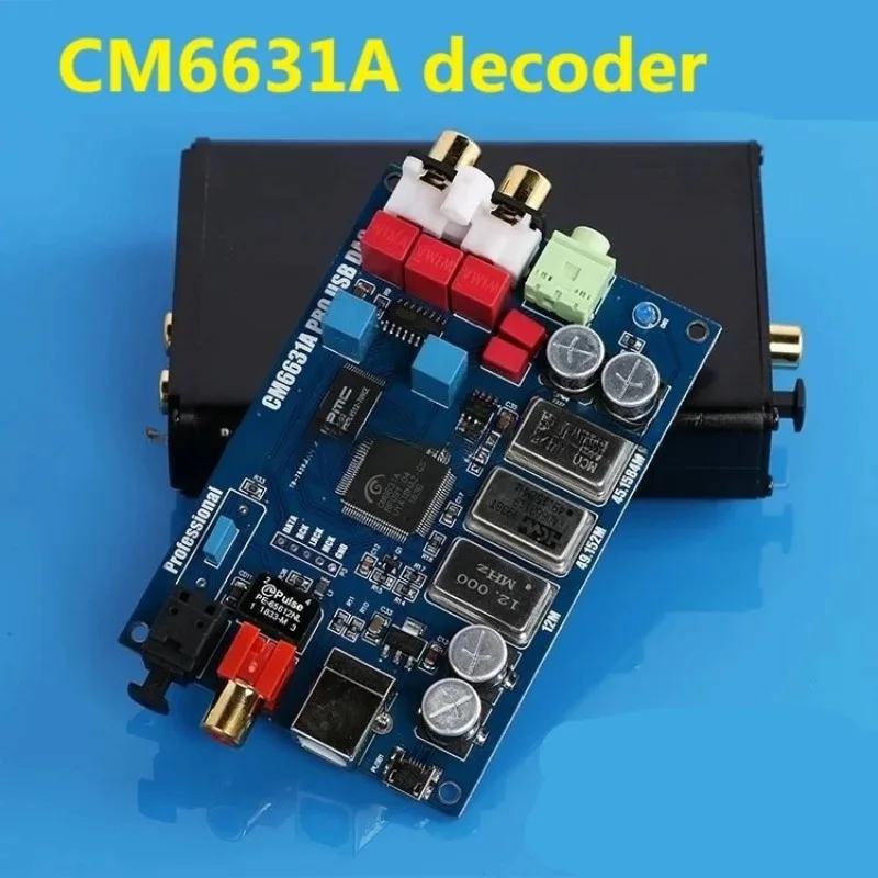 HIFI Audio CM6631A Digital interface 32 / 24Bit 192K Sound Card USB to I2S IIS SPDIF Optical Coaxial Output Decoder DAC Board