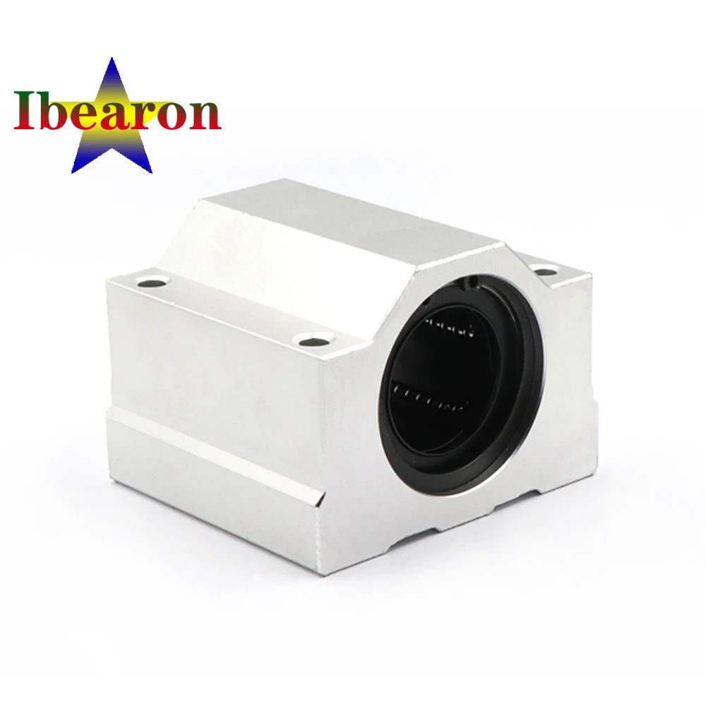 1PCS SC20UU Standard Aluminium Linear Motion Ball Bearings Slide Unites For CNC Router XYZ Table 3D Printer Parts