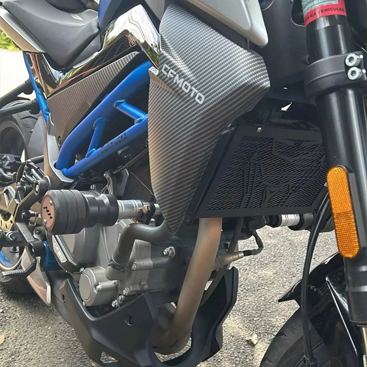 A23Z Motorcycle Radiator Guard Grille Cover Protector for NK250 250NK 250CLX 2021-2022 Accessories