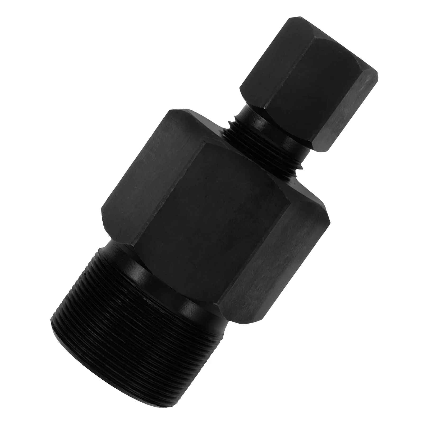 

Motorcycle Flywheel Puller Remover Wrench Carbon Steel Tool Accessory Black Major Multi Functional