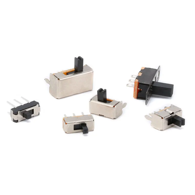10 SZT. Przełącznik Dźwigniowy Mikro Włącznik Zasilania Suwakowy Jednorzędowy i Dwurzędowy W Linii Poziomy Przełącznik Zębaty 2 Zęby 3 Zęby Pasek Falujący