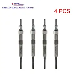 4X Glow Plugs 4.4V For NISSAN CUBE JUKE MICRA V NOTE NV200 PULSAR QASHQAI +2 I J10 J11 1.5 DCi INFINITI Q30 11065-00Q0E