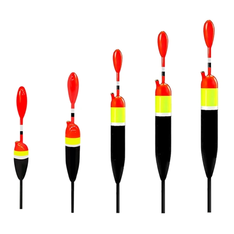 5 шт., аксессуары для рыболовных снастей, поплавки из бальзы, поплавки для рыбалки и поплавки, поплавки для ловли краппи, форели