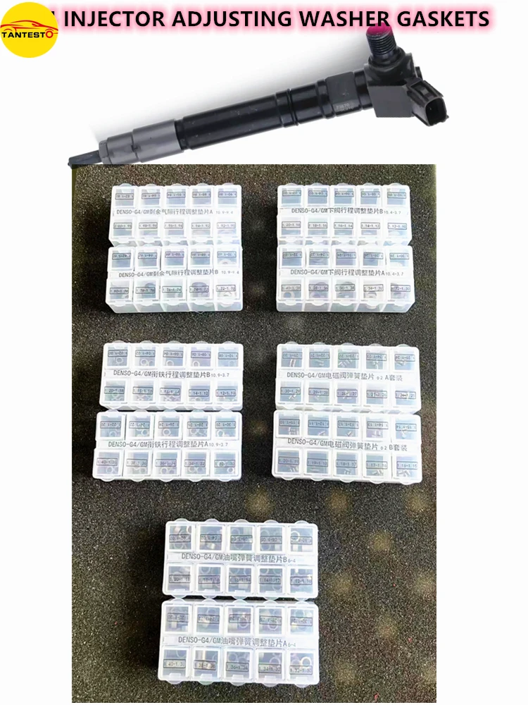 Crin g4 gm Einspritz ventil Rest luftspalt Magnetventil Hub Einstell scheiben dichtungen für denso 23670-010 23670-0e010 – Detail 1
