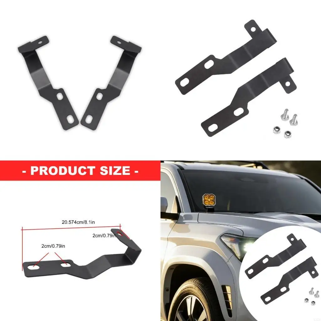

Heavy Duty Black Aluminum Light Mounts Upgrades Excellent for Vehicle 2005 to 2015 X37F