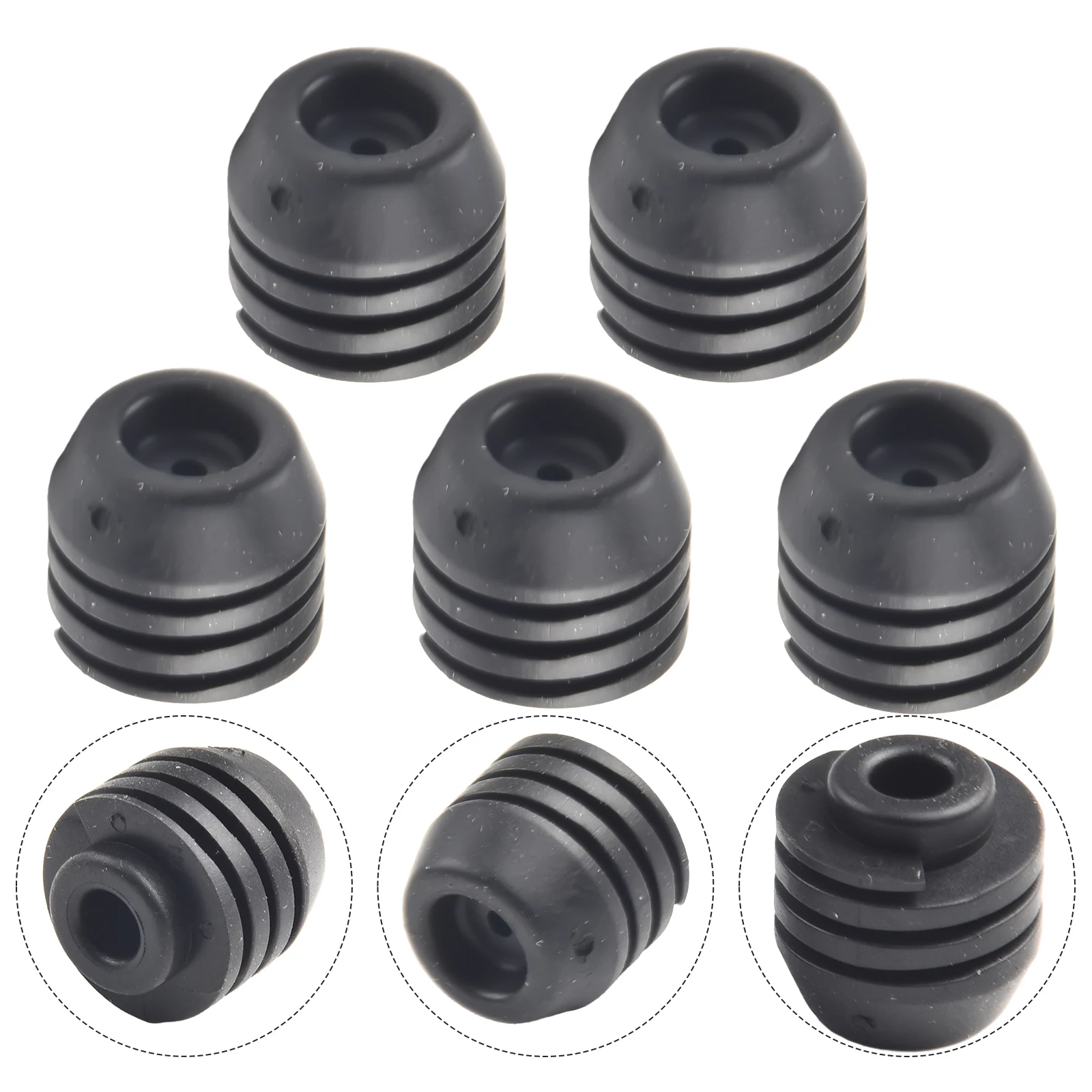 

For Honda 5pcs/set Black Buffer Block Parts Professional Rubber Anti-wear Car Rubber Buffer Stoppers Door Damper