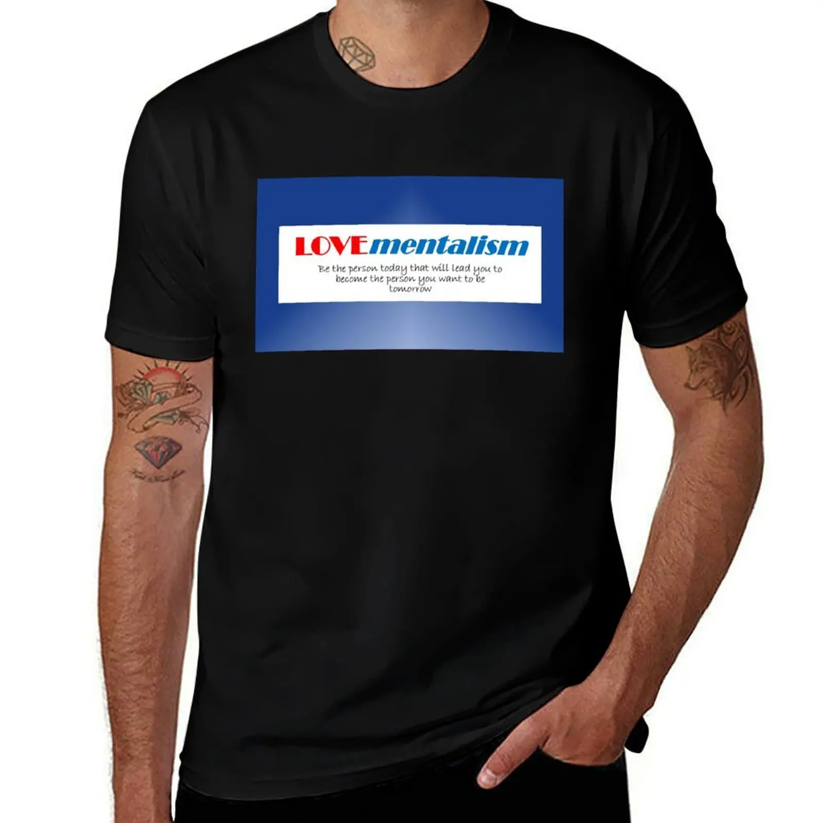 

LOVEmentalism-Concept Word with Tag Line T-Shirt graphic shirts new edition graphics mens clothes