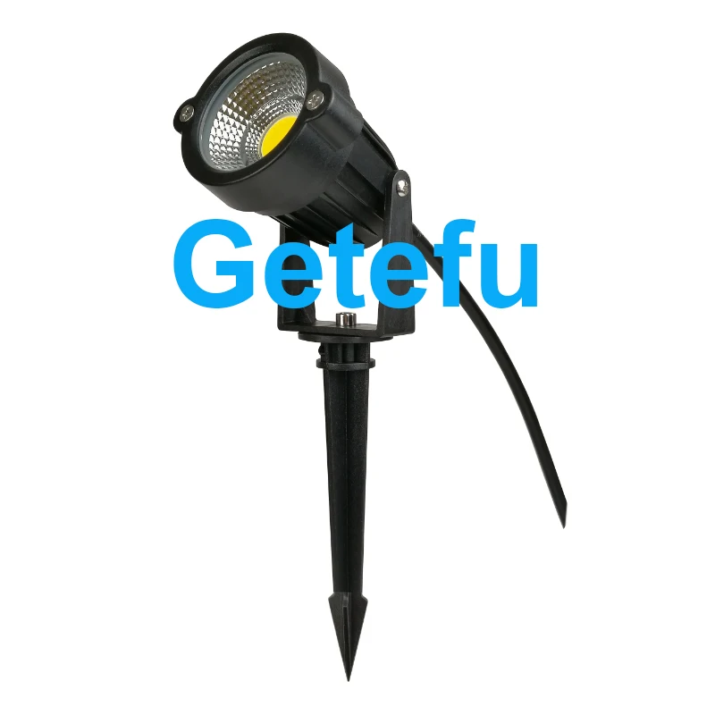 10 stücke 3W 5W COB Outdoot Wasserdichte led Garten Lampe 110 V 220V DC12V Außen Beleuchtung Garten licht Landschaft led-strahler