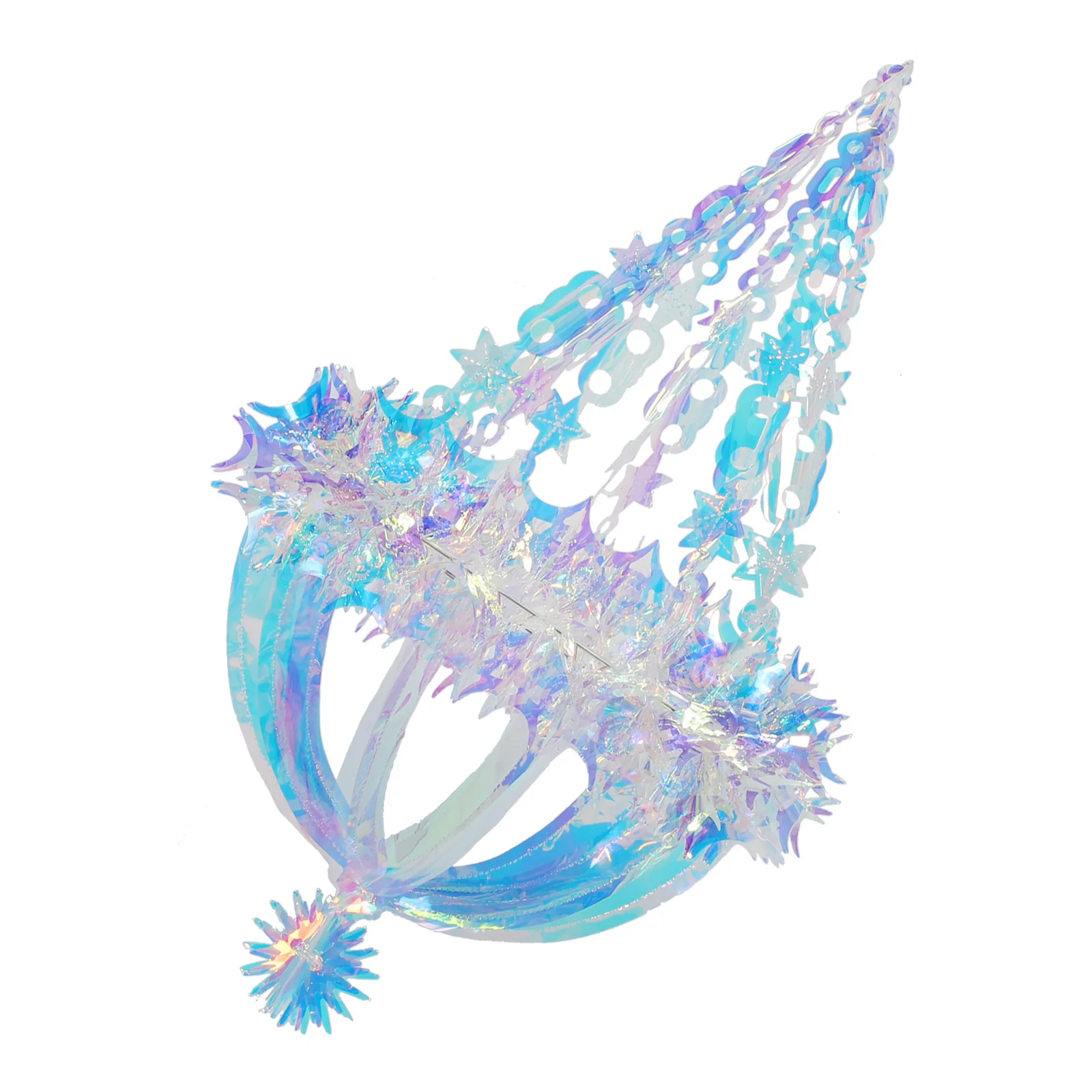 

Iridescent Foil Centerpiece Holographic Ceiling Decoration Wedding Birthday Party Hanging Ornament Bridal Shower