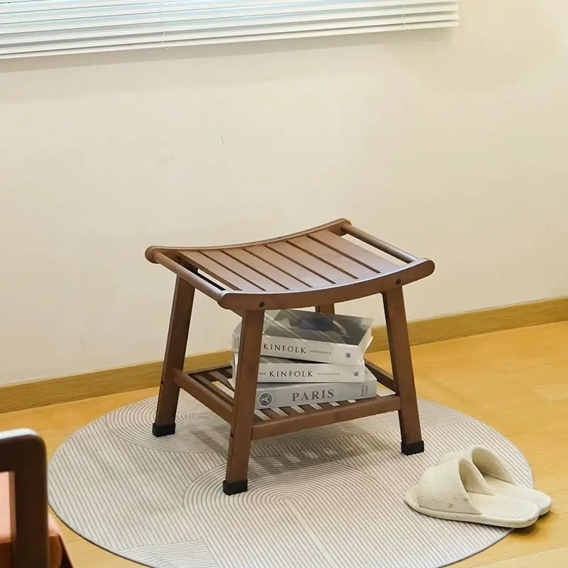 

Home Bathroom Anti-Slip Shower Stool: Dedicated Bathing Chair for Seniors & Expectant Mothers - Secure & Cozy Low Stool