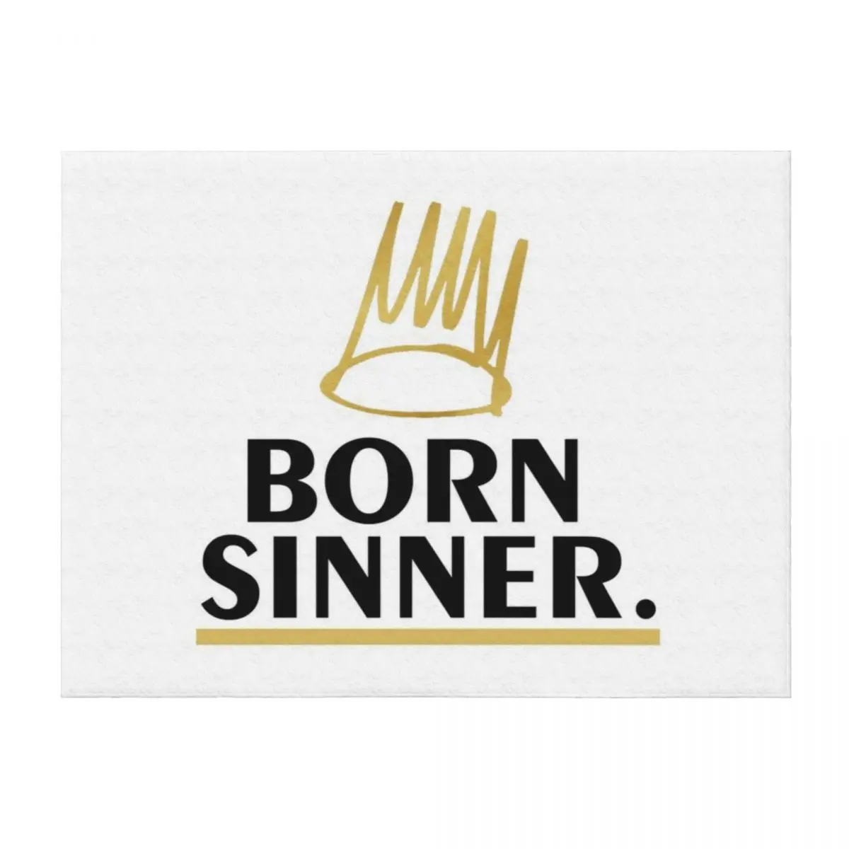 

Golden crown Throw Blanket Bed Softest Furry Bed covers Blankets