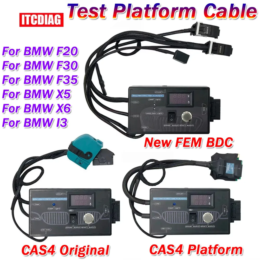 

For BMW FEM/BDC New Type Test Platform FEM BDC CAS4 & CAS4 Programming Test Platform Tool For BMW F20 F30 F35 X5 X6 I3