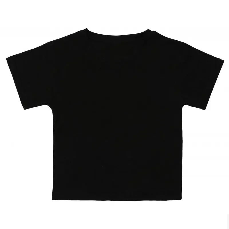 Custom Female T Shirt Summer Harajuku Crop Top Sexy Party Clothes O Neck Cropped Navel Women Cotton Fashion T-Shirt