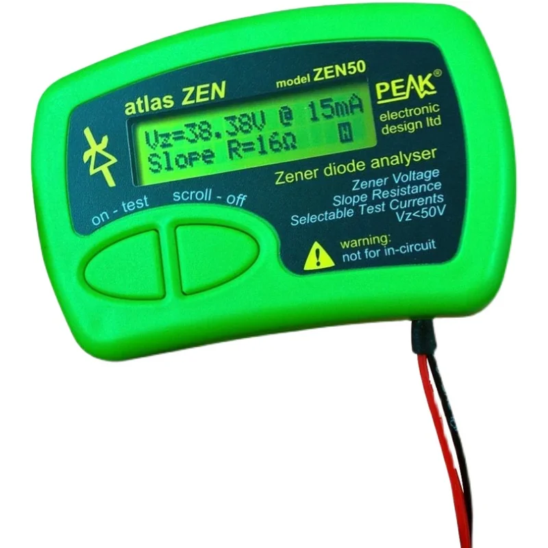 PEAK ZEN50 Electronic Component Tester Zener Diode Analyzer for DIY Electronics Hobbyists And Professional Technicians