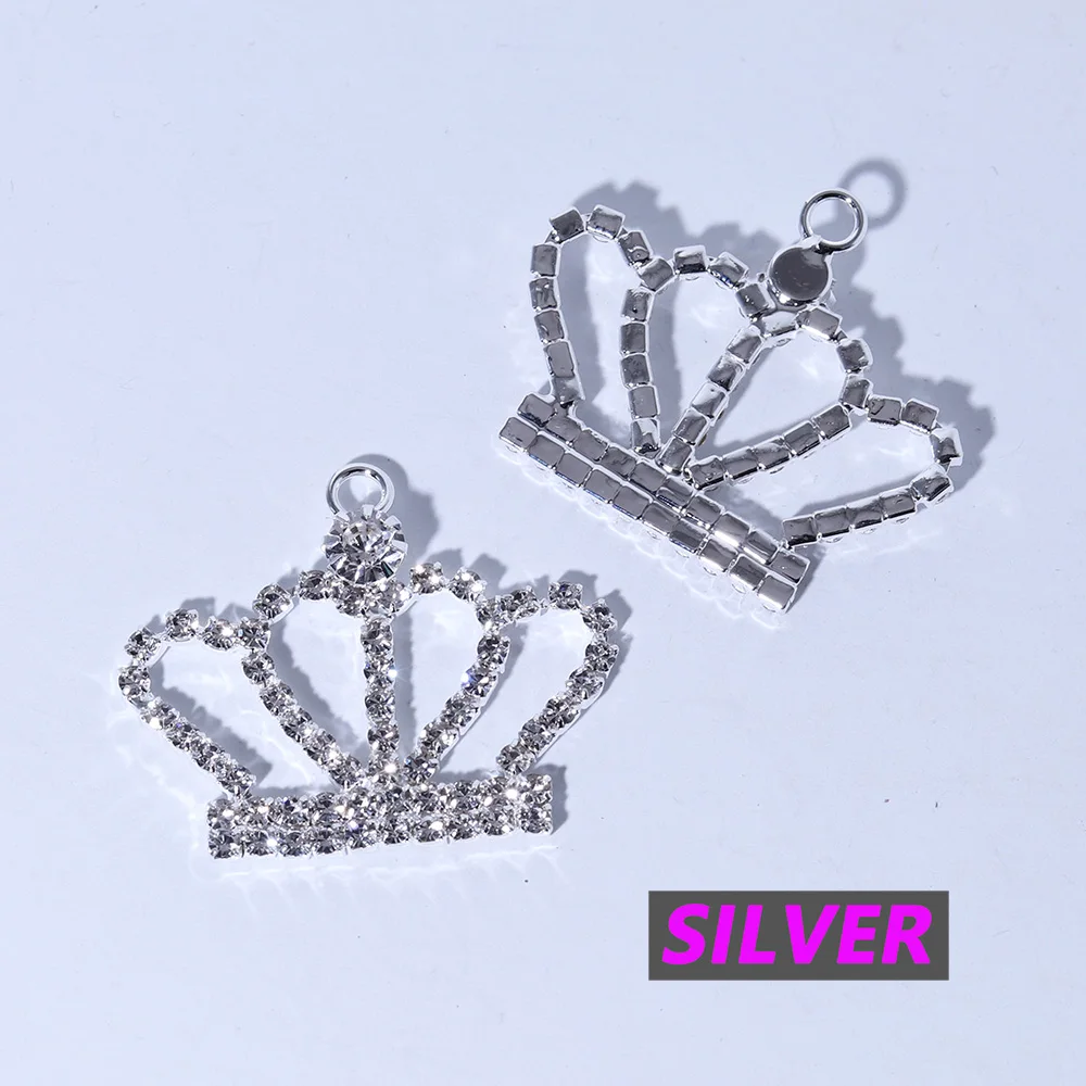 Mini Decoration Rhinestones Hair Jewelry Bridal Hair Accessories Women Pendant Crown Crystal Tiaras Bride Queen Party Crowns Gif