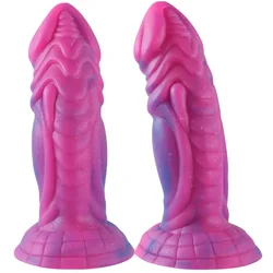 Silicone Animal Monster Dildo Dog Dick Realistic Suction Cup Anal Dragon Dildos Adult Penis Cock For Women Female Masturbation