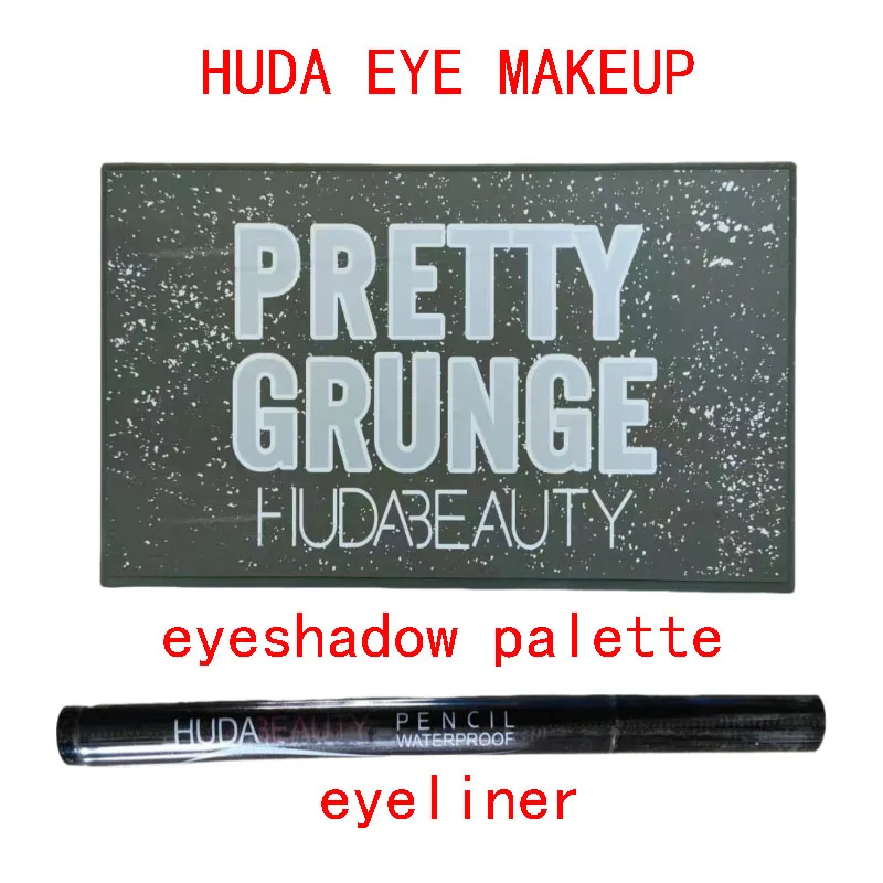 Eye Makeup Huda Charming Shimmer Eyeshadow Palette and Eyeliner Set MERCURY RETROGRADE PALETTE Matte Glitter Eye Shadow Powder