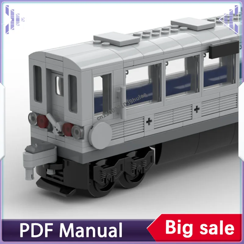374pcs MOC Subway Train Scene Super Heroes Marvelled Spider Manned Model Building Blocks Construction Toys Christmas Gifts view 2