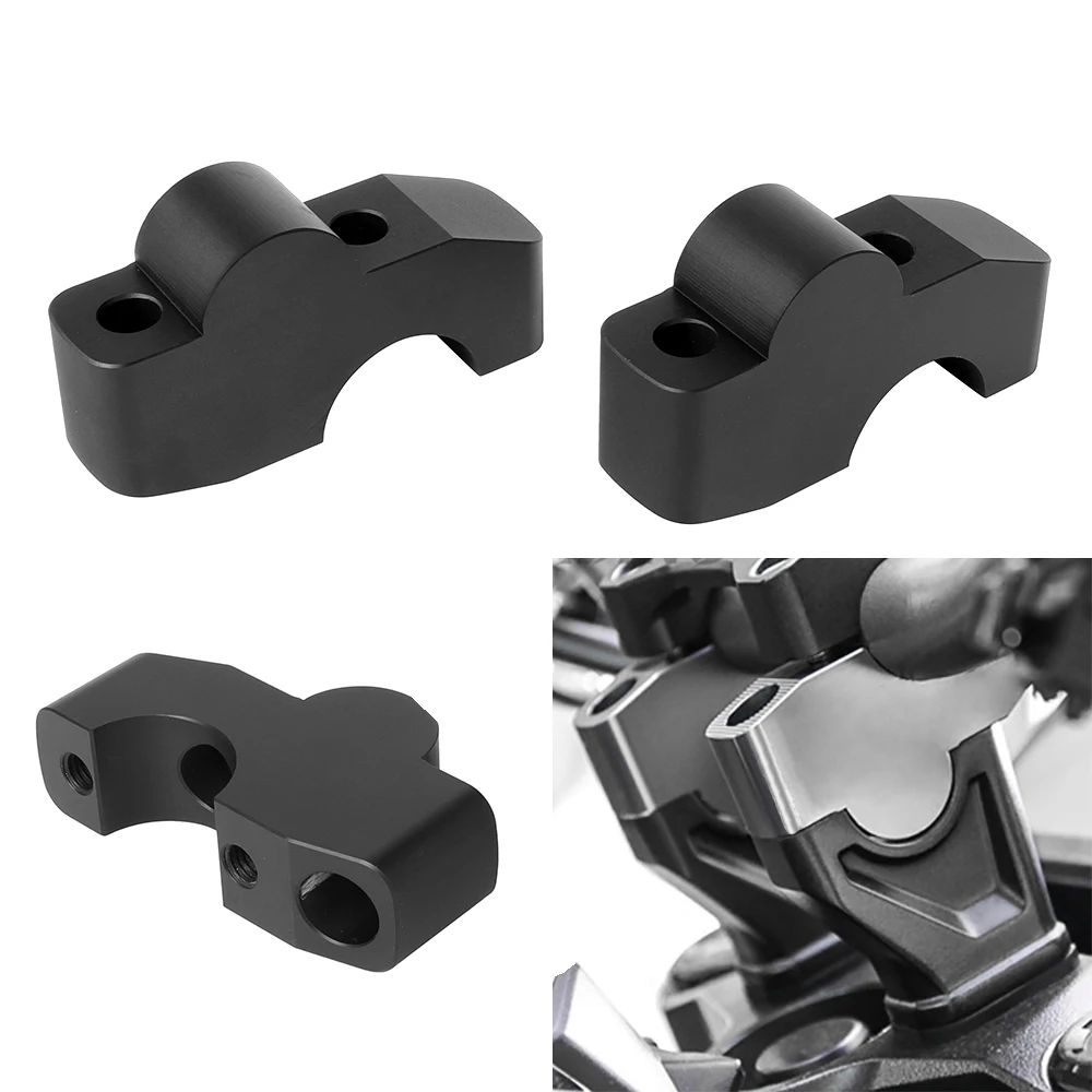 

Motorcycle Handlebar Riser Bar Mount Handle Clamp FOR HONDA CB650R CB1000R CRF1000L CRF1100L