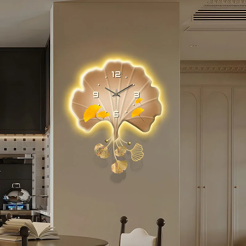 

Modern Vintage Wall Clocks Living Room Luxury Creative Chinese Style Wall Clocks Design Aesthetic Reloj Pared Room Decorations