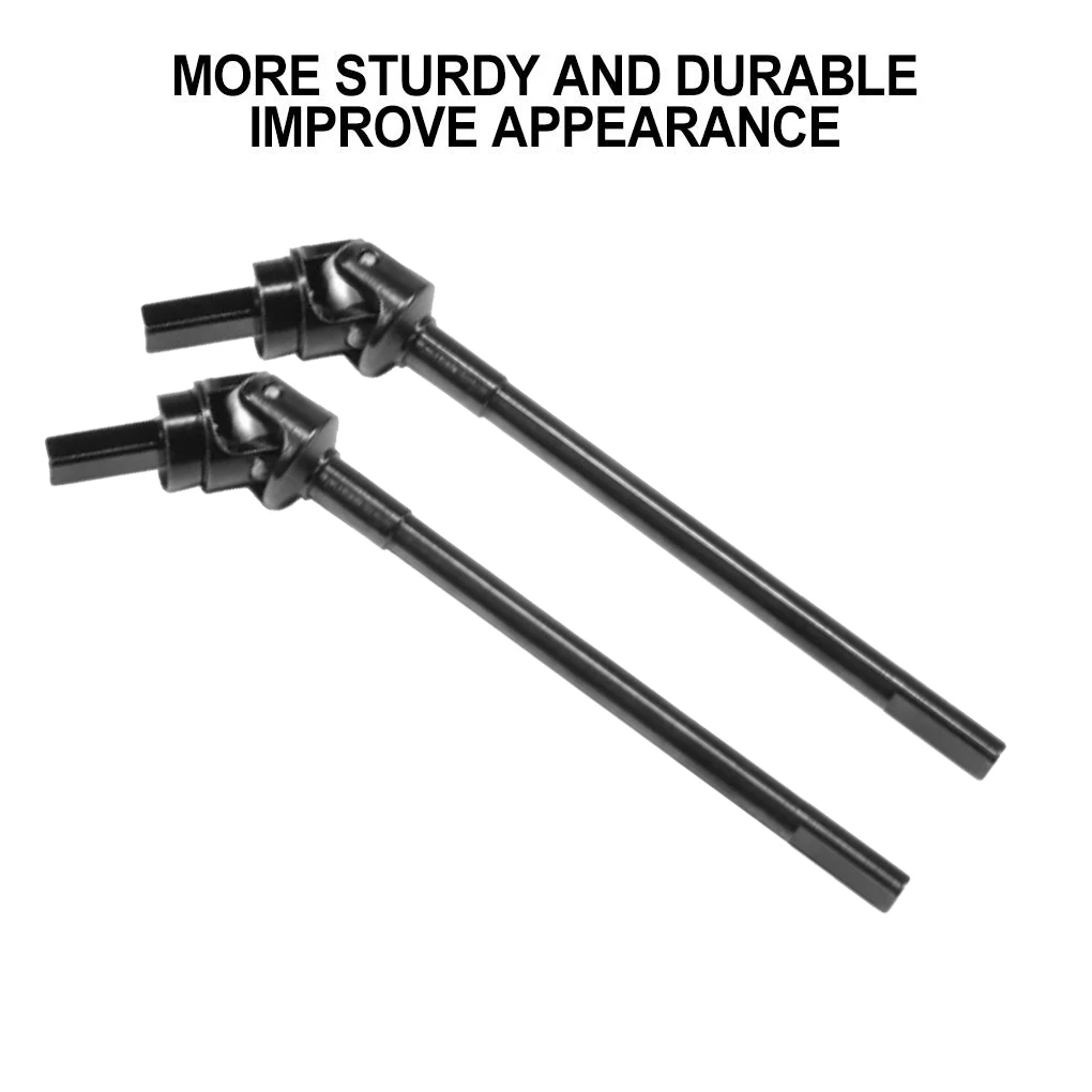 Steel 1 10 Front Dogbone Shaft RC Upgrade Part High Reliability Front Driving Shaft For Axial Capra RC Car Part