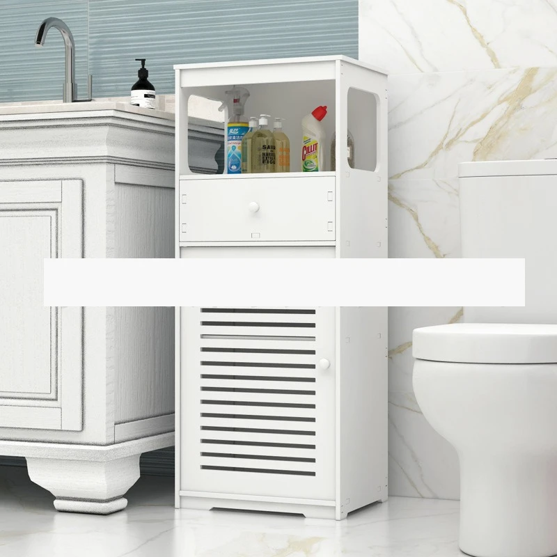 Bathroom Shelf Wash Side Toilet Locker Balcony Storage  Washing Machine Side  Multi-layer Narrow