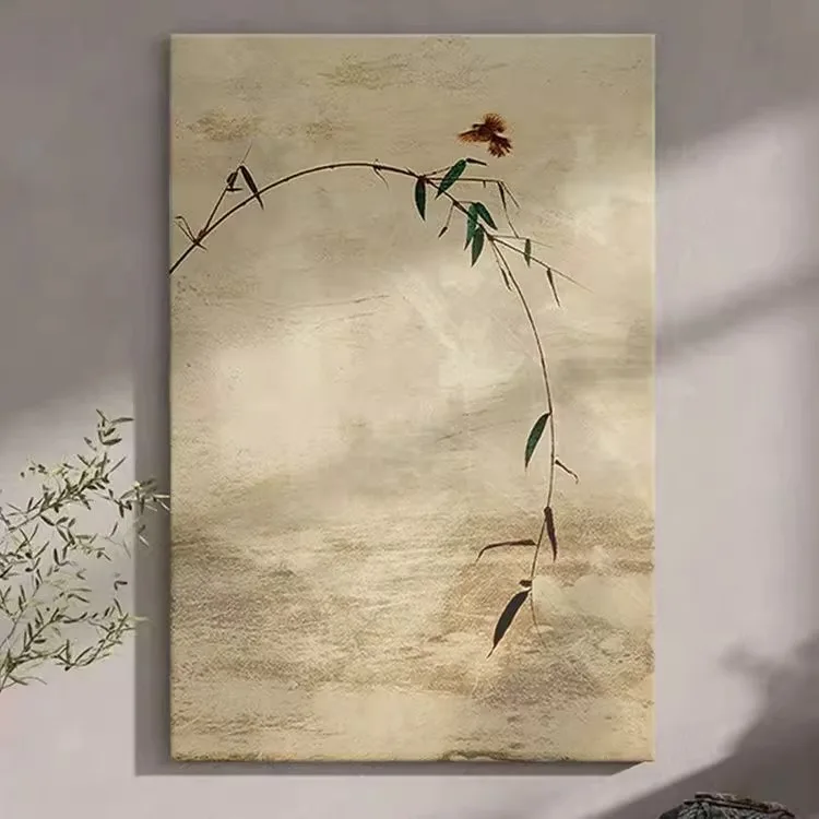 Modern minimalist abstract canvas paintng minimalist creative bedroom hotel decorative painting