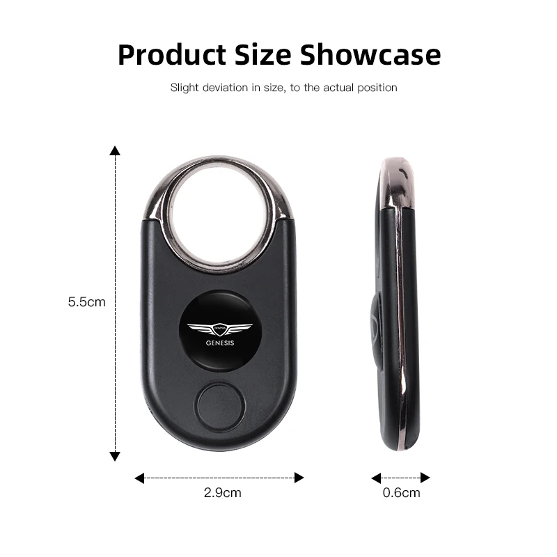 آيفون العلامة الذكية لتحديد المواقع لتحديد المواقع مكافحة خسر المقتفي سيارة المفاتيح ل Genesis كوبيه G80 G70 GV70 G90 GV80 GV60 #6