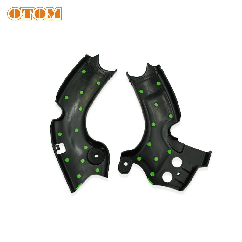 Otom motocicleta x-grip quadro guarda escudo de proteção de plástico para kawasaki kx250f 2015-2018 motocross peças de proteção de contenimento