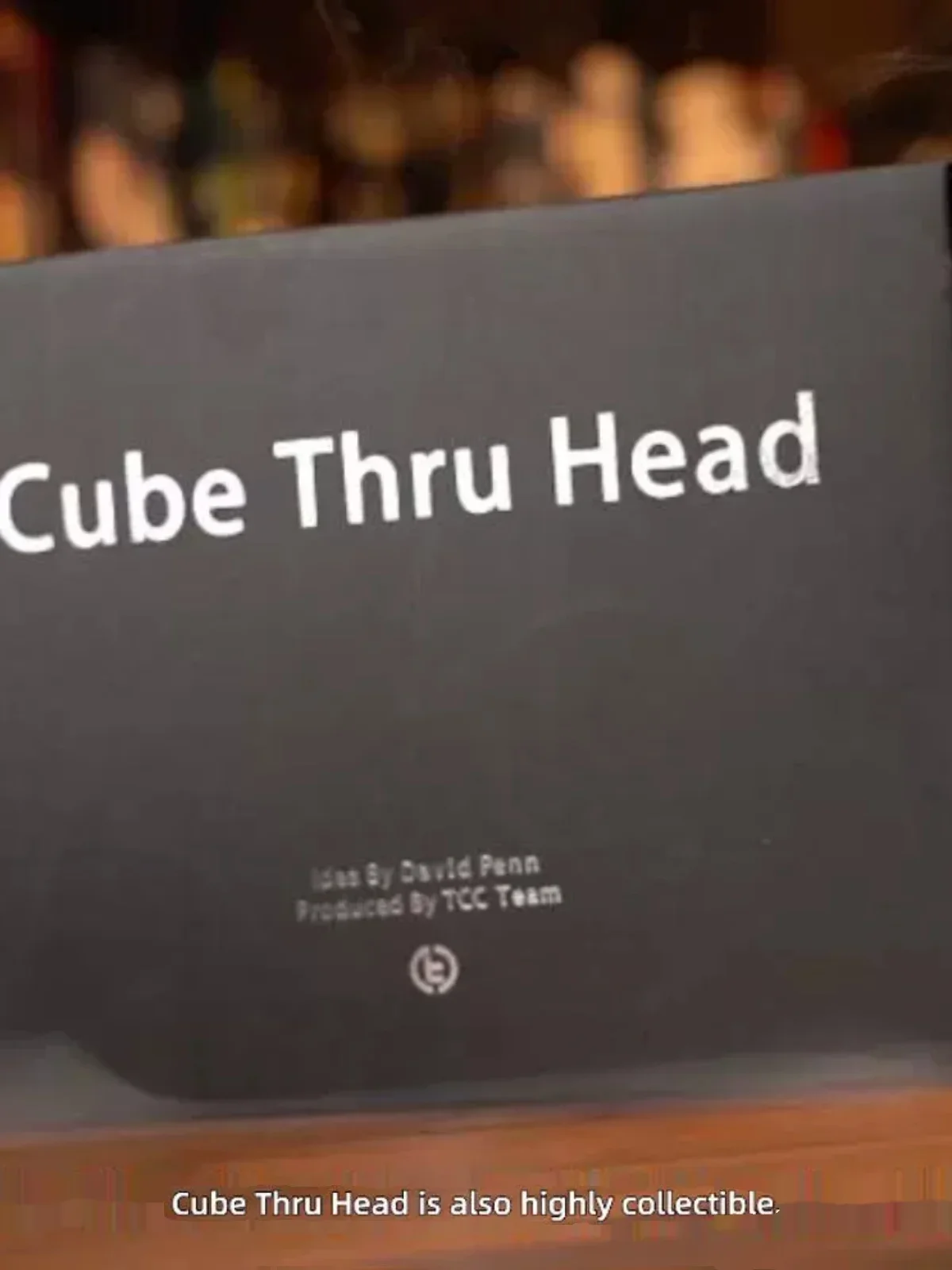 Cube Thru Head przez davida Penn-magiczne sztuczki