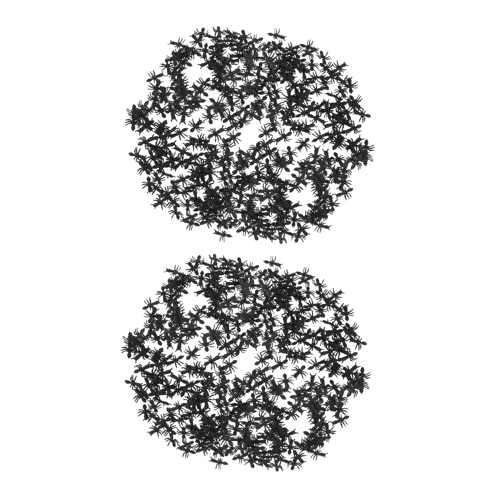 

500Pcs Simulation Ants Realistic Black Plastic Fake Ant Prank Props Halloween Party Decorations Trick Bugs Simulation Ant Model