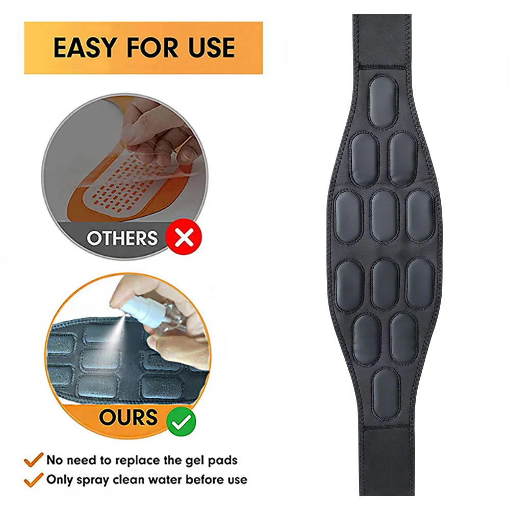 Smart Fitness Belt Muscle Toner Abs Trainer USB Charge Body Waist Massage Workout Home Office Fitness Equipment Men Women