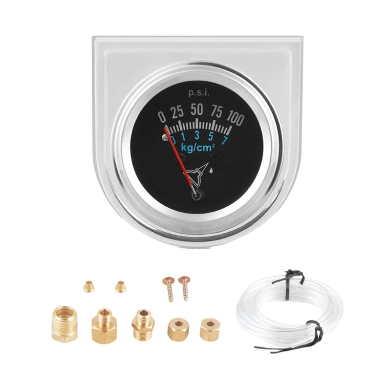 

2 Inch 52mm Mechanical Oil Pressure Monitor For Car Truck And Motorcycle Engine