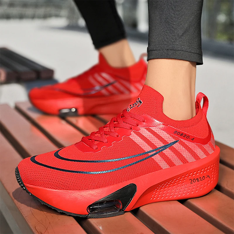 Mens Running Shoes Mesh Comfortable Casual Summer Lace-up Sports Shoes Woman Sneakers 2024 New Luxury Design Tennis Shoes