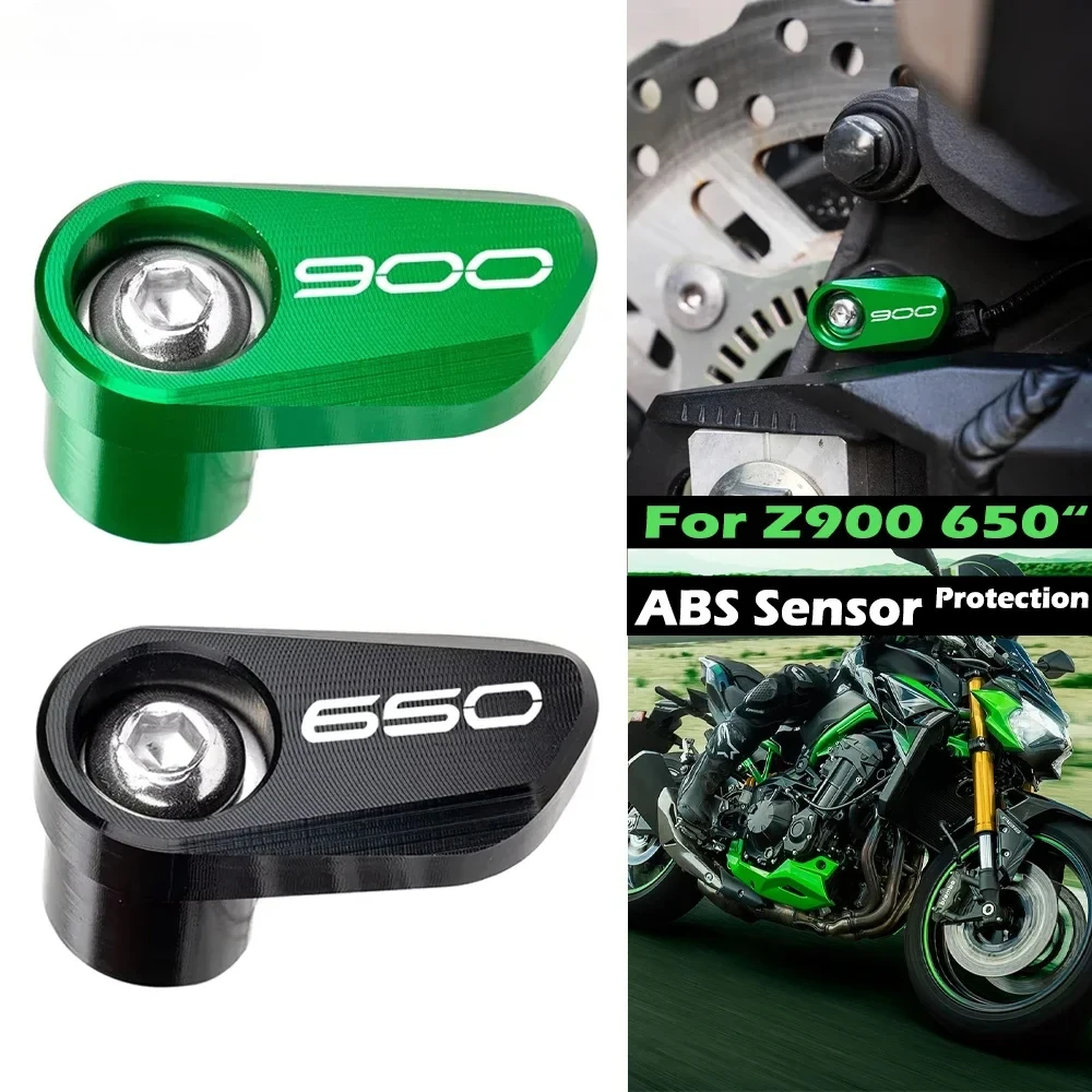 Fit For Kawasaki Z650 Z900 RS SE Ninja650 2017-2025 2026 Motorcycle Accessories CNC Front Wheel ABS Sensor Protection Guard