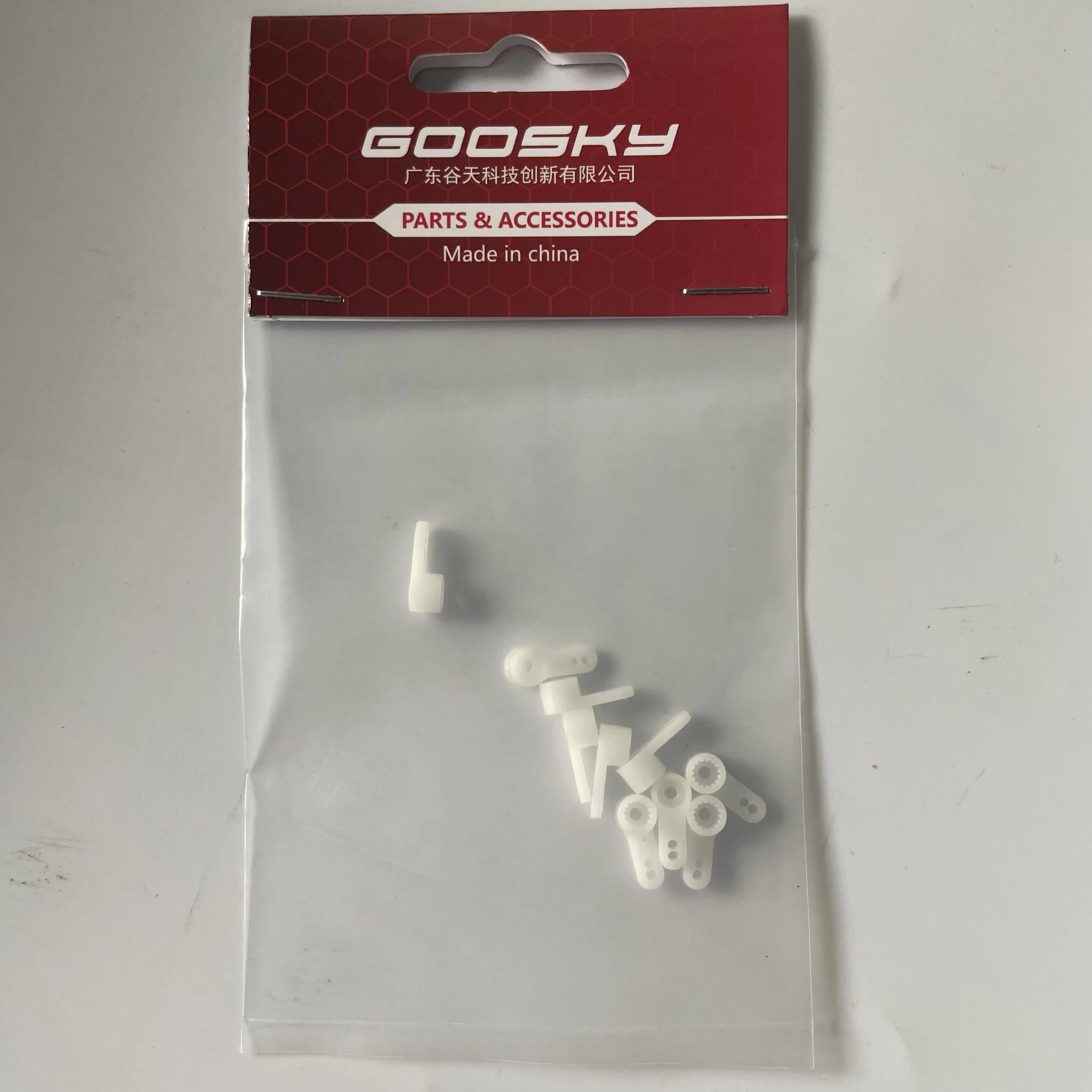 GOOSKY S2 6CH RC suku cadang helikopter Aksesori pisau utama Motor Servo kanopi Linkage poros bantalan