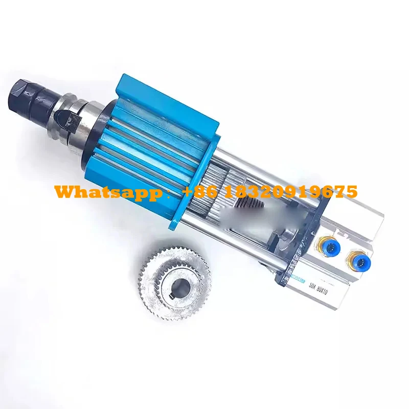 

BT30 unpowered spindle pneumatic semi-automatic tool change spindle suitable for engraving, drilling, metal heavy cutting CNC
