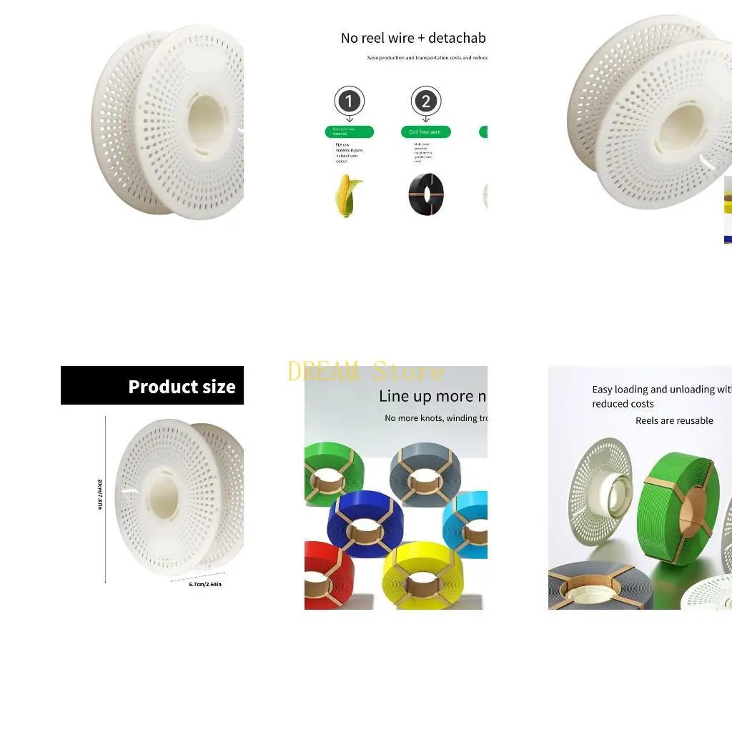 Durability And Lightweight Filament Spool, Reusable Design Hollow Structure Filament Holder Rack For Efficient Cooling best sale