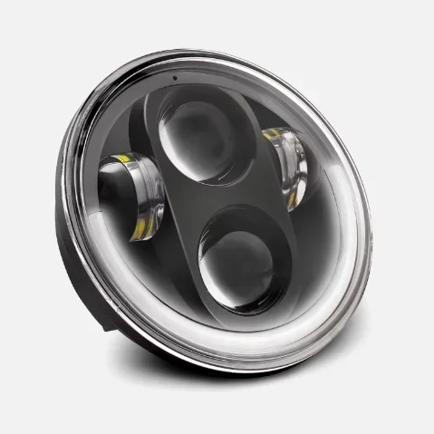 up to date Auto Led 5.75 Inch Headlights High Power Round Waterproof Car Headlight for Jeep for Wrangler for Land Rover