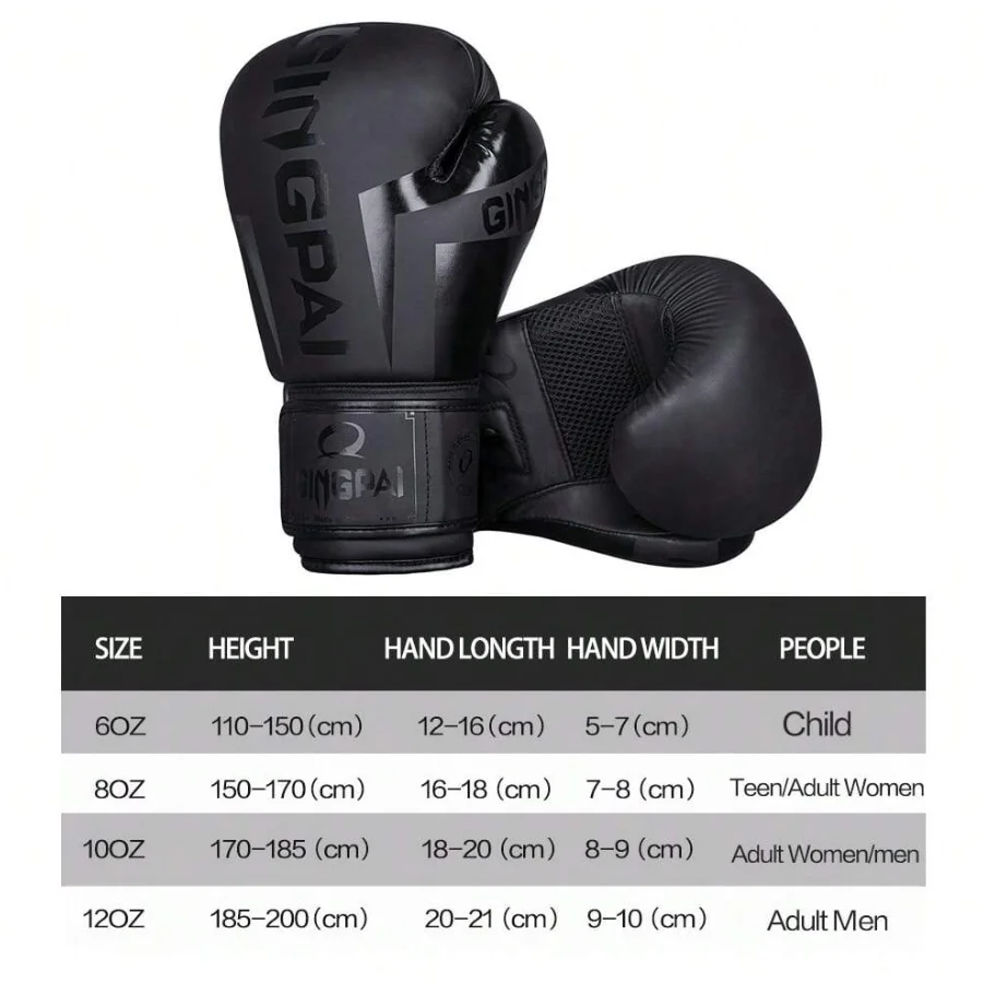 Thickened Adult Boxing Gloves Sanda Professional Competition Muay for Training Sandbag Fighting Taekwondo image 3